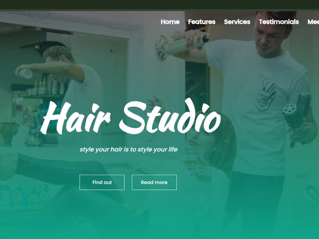 Cover image for Barber Hair Stylist