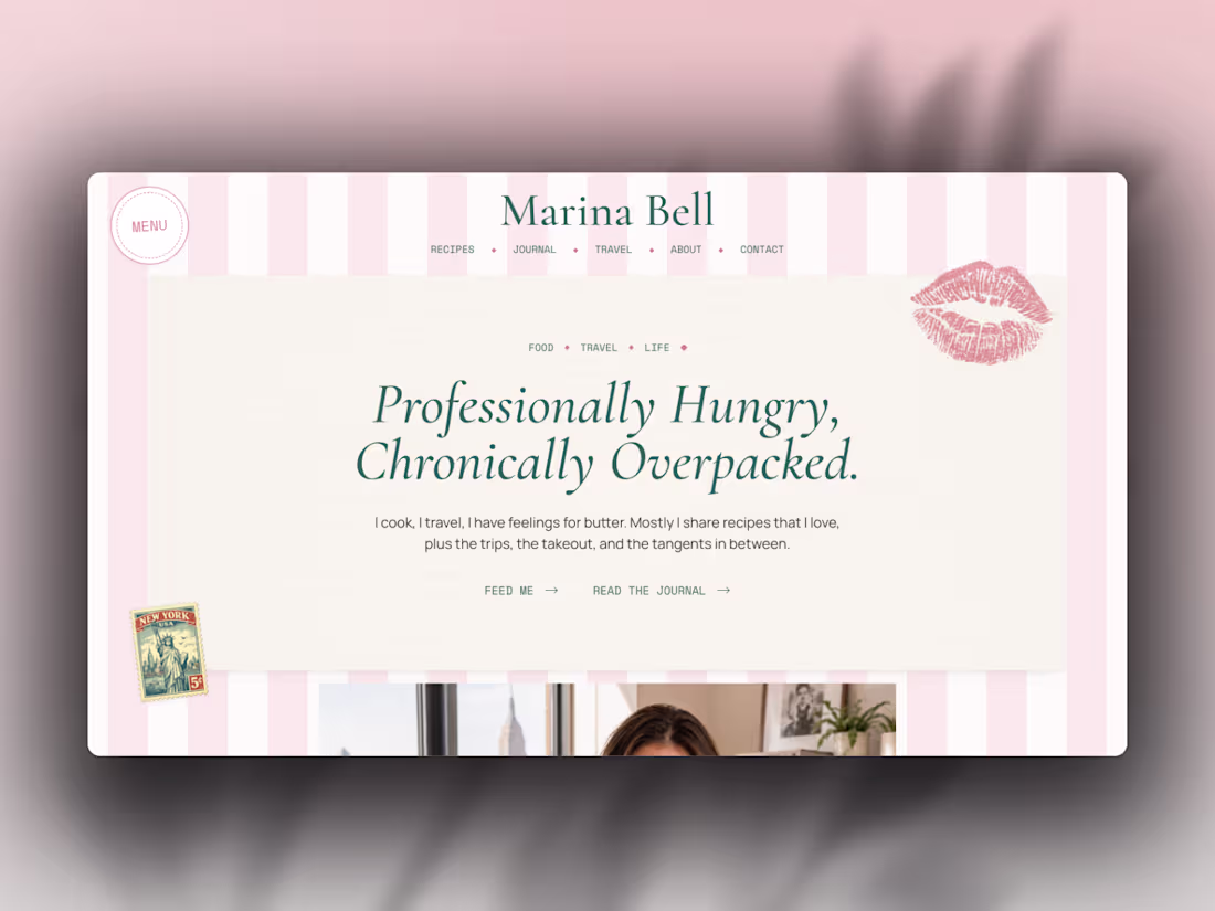 Cover image for Marina bell is a website