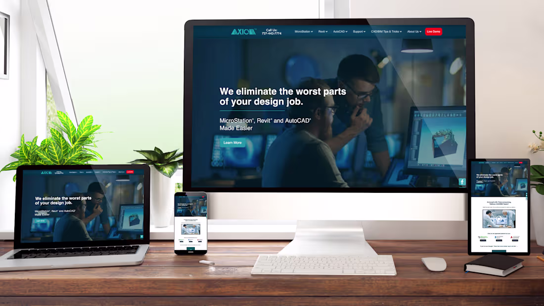 Cover image for Expert Website Design & Development Services by Axiom