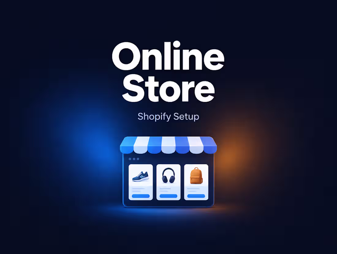 Cover image for Shopify Online Store Setup