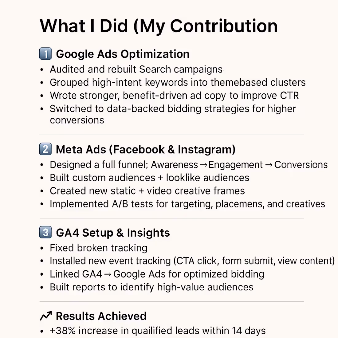 Cover image for Campaign Optimisation | Multi-Platform Performance Boost. A ...