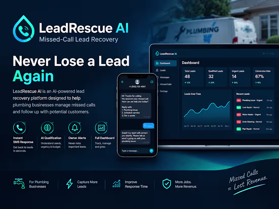 Cover image for AI Automation & Lead Recovery for Small Businesses