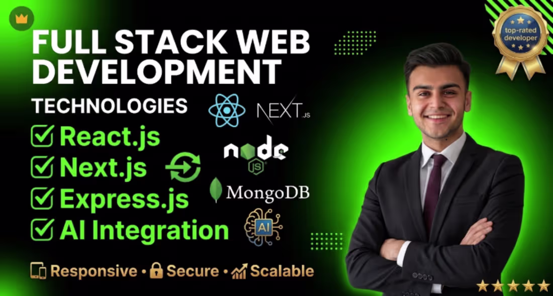 Cover image for AI-Powered Full-Stack Web App Development | MERN Stack