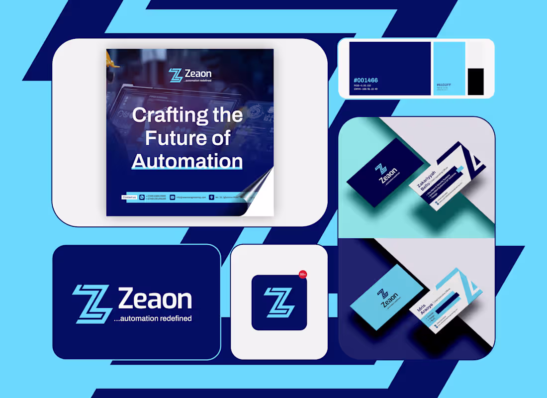 Cover image for Zeaon Braand Identity Design | Case Study