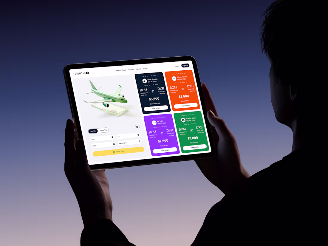Cover image for Flight Booking app & web