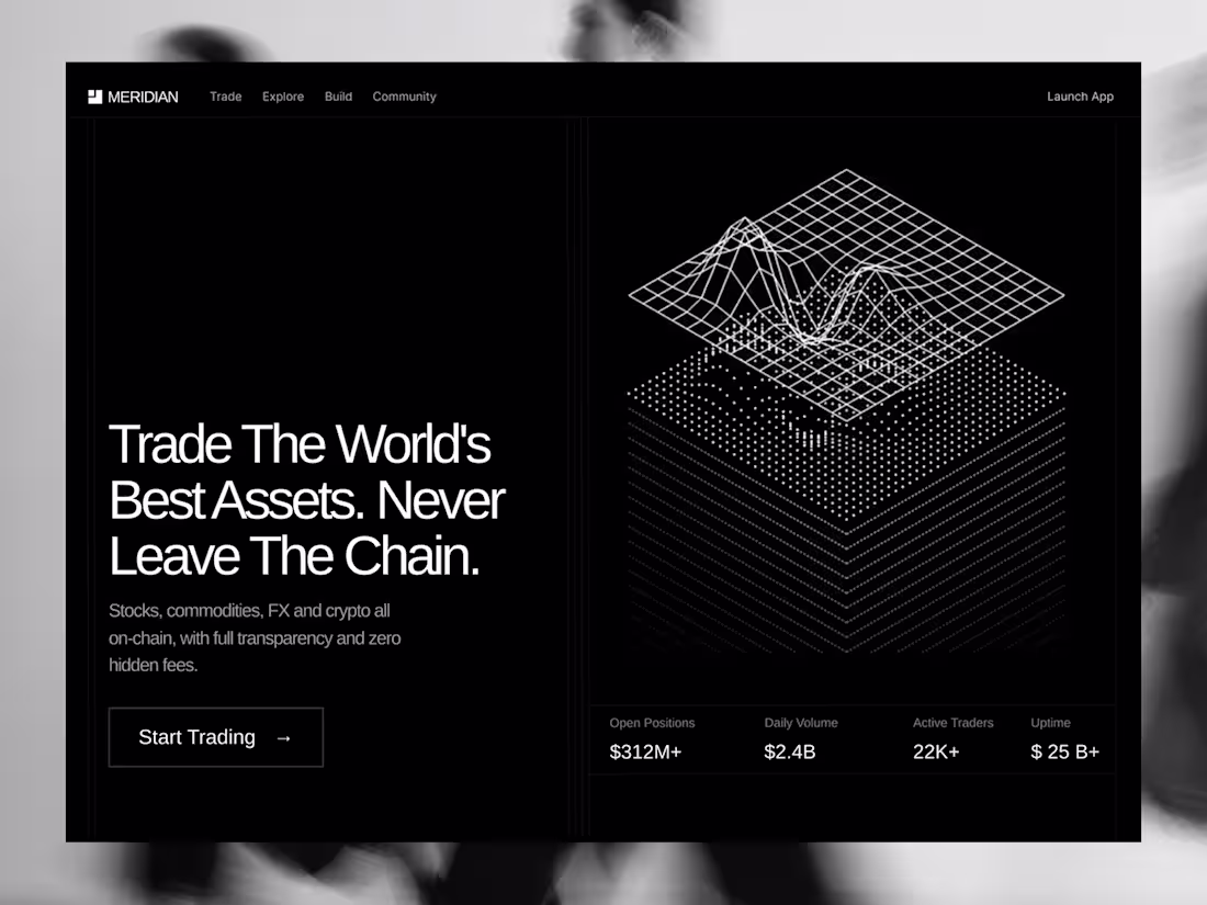 Cover image for Meridian Website 