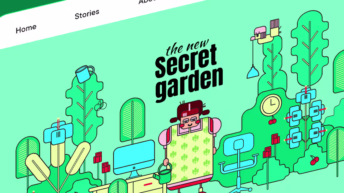 Cover image for The New Secret Garden
