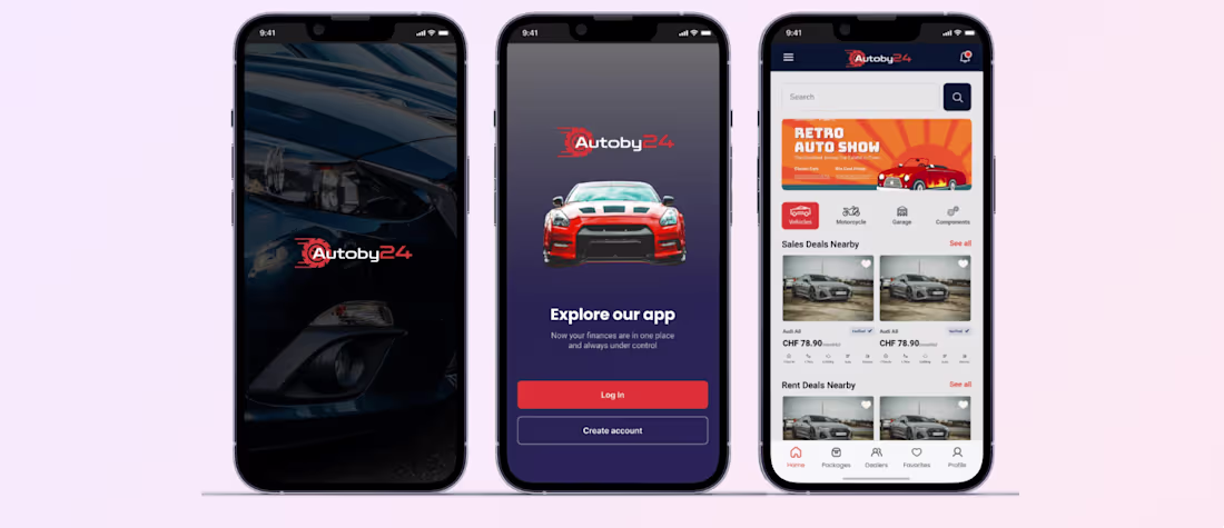Cover image for Autoby – Car Rental & Sales Platform (Europe)