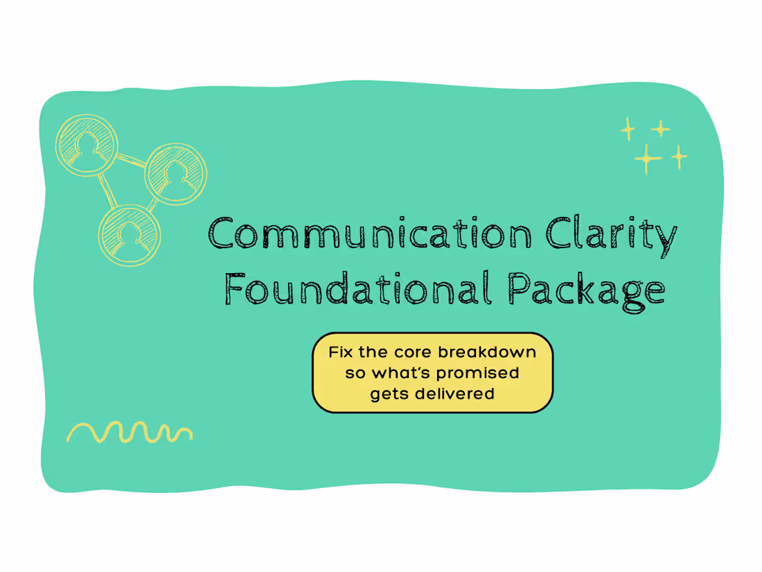 Cover image for Communication Clarity Foundational Package
