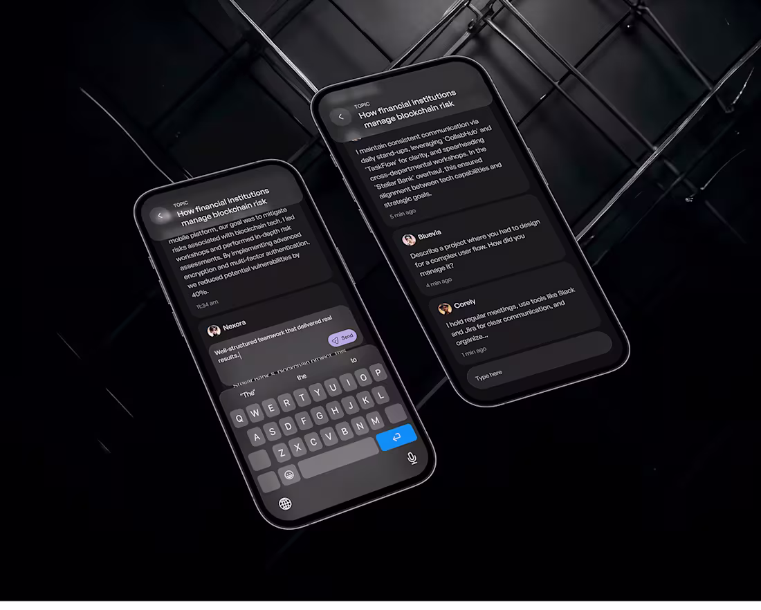 Cover image for Anonymous Business Conversation App