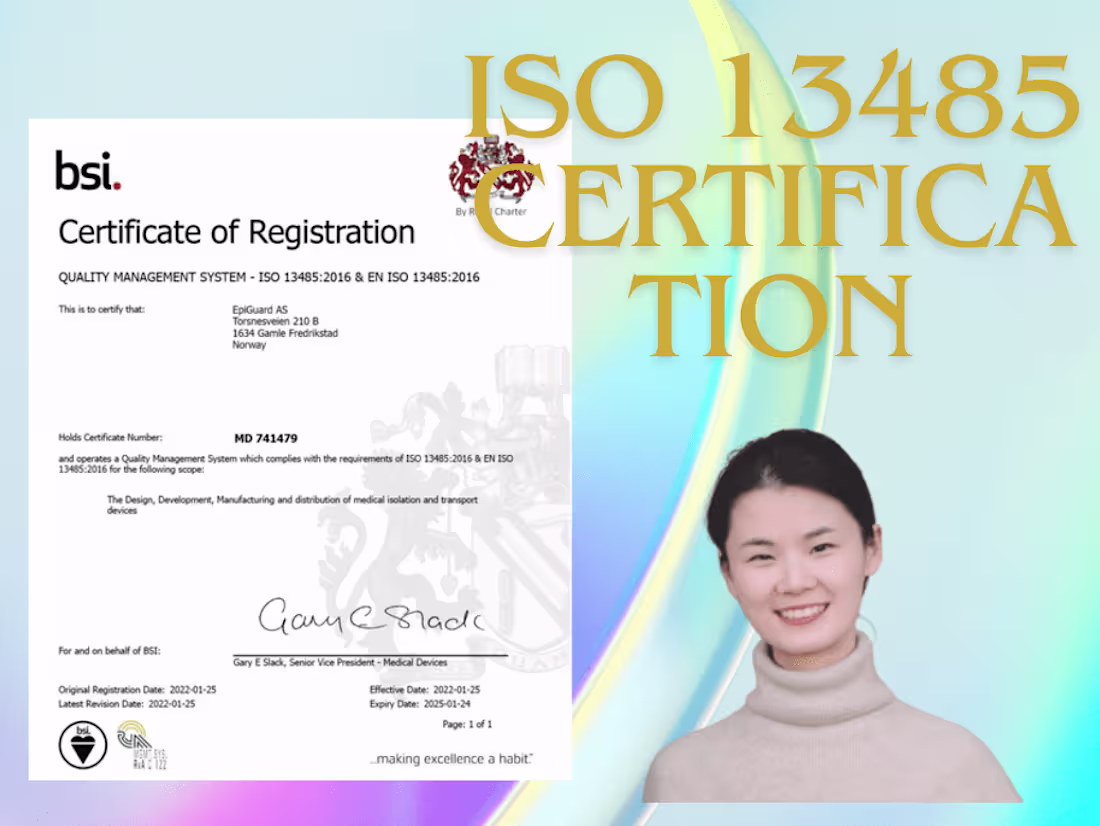Cover image for ISO 13485 Certificate for  MD Companies