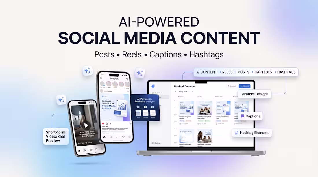Cover image for AI Powered Social Media Content