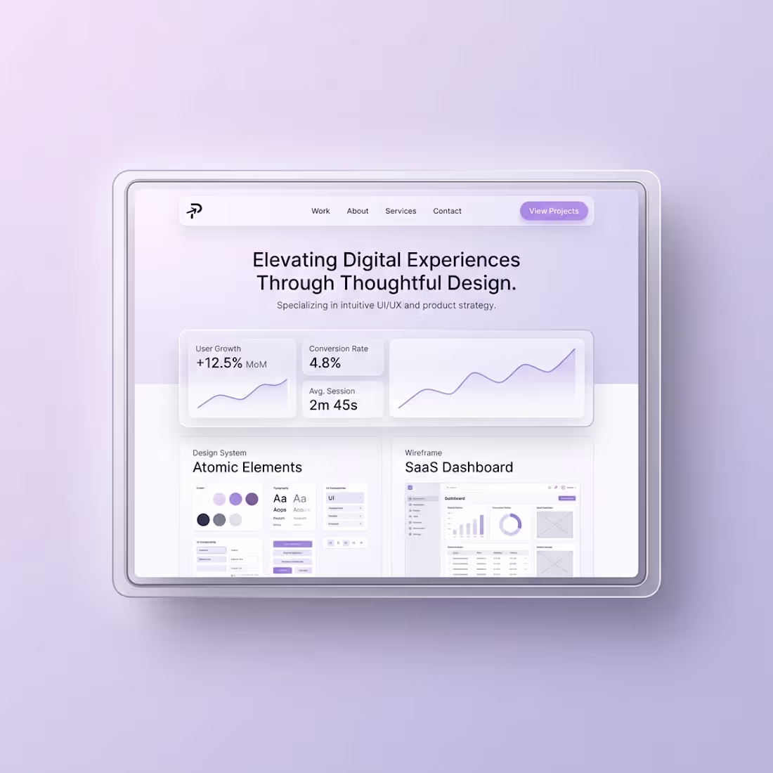 Cover image for Website UI/UX Design