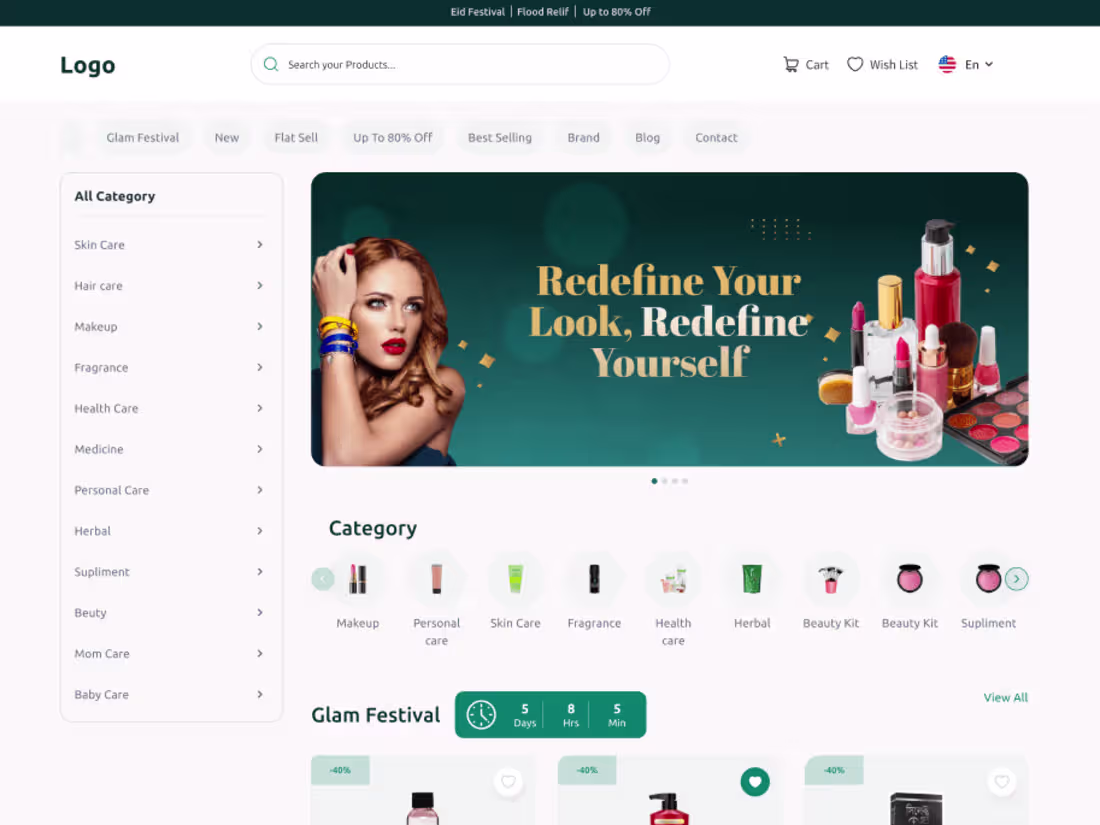 Cover image for Beauty & Wellness E-commerce Platform