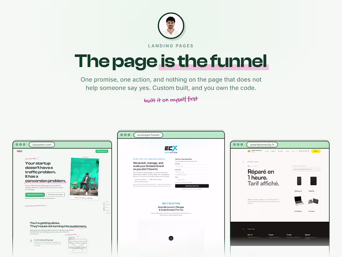 Cover image for Landing Page Design & Build