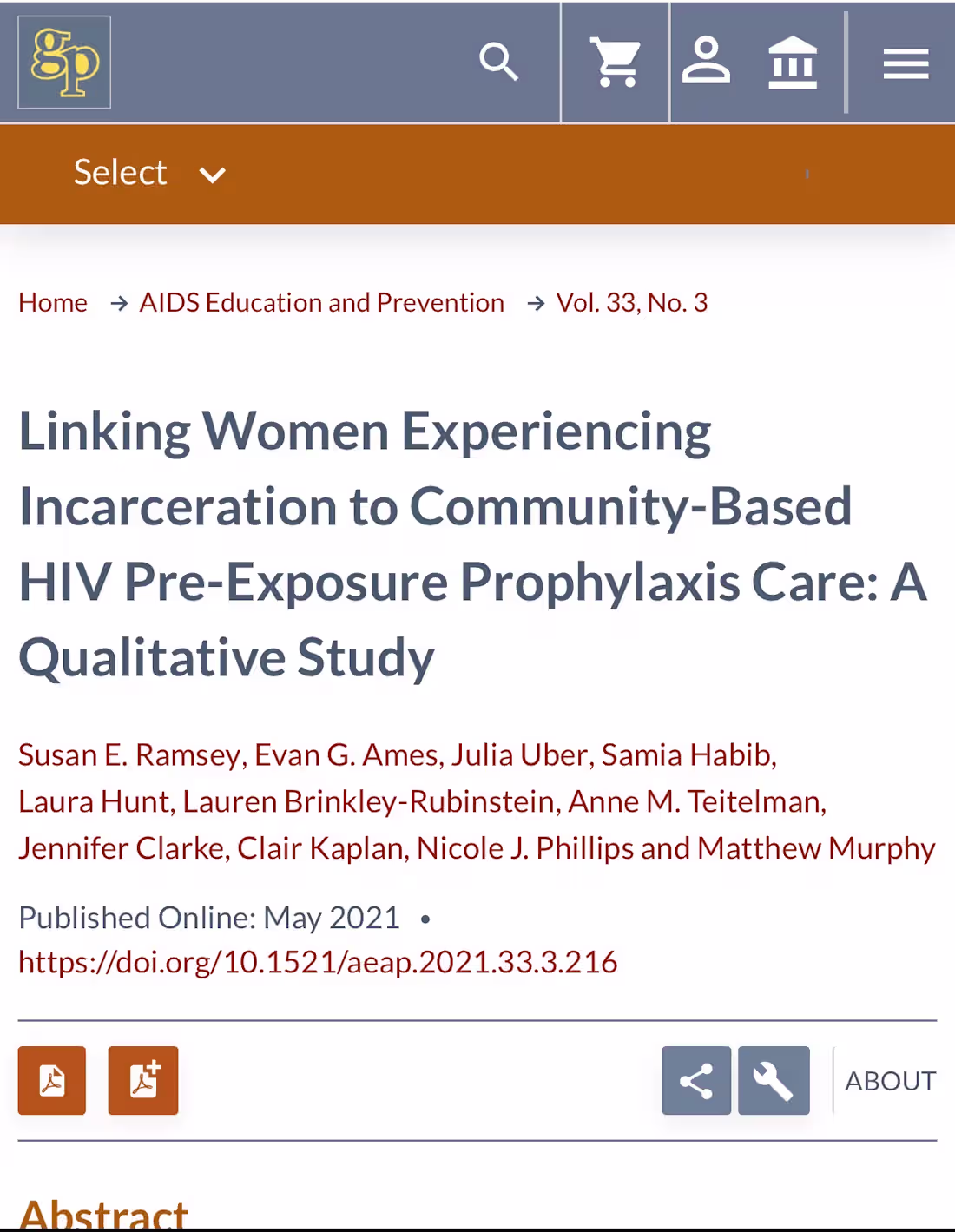 Cover image for Public health research related to