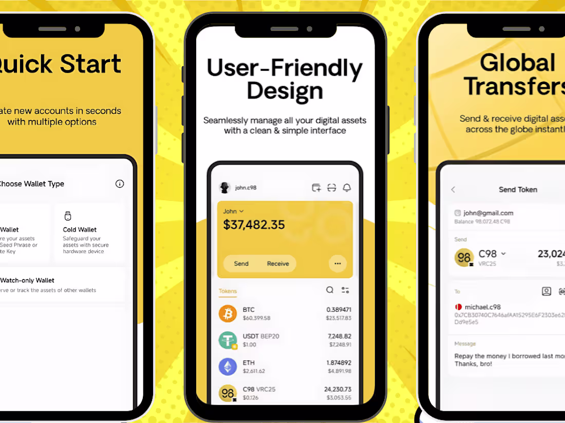 Cover image for crypto wallet app development