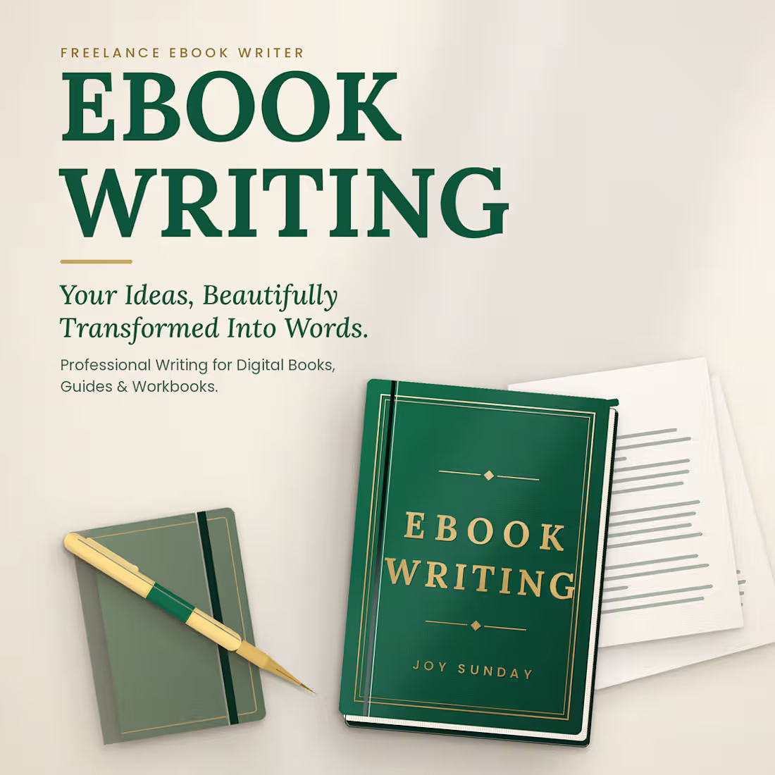 Cover image for I create engaging, well-structured ebooks