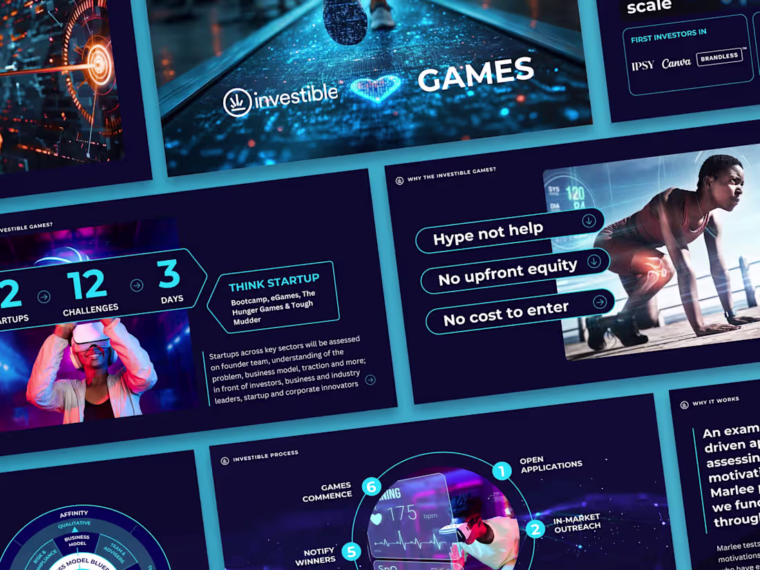 Cover image for Sports Tech | Pitch Deck