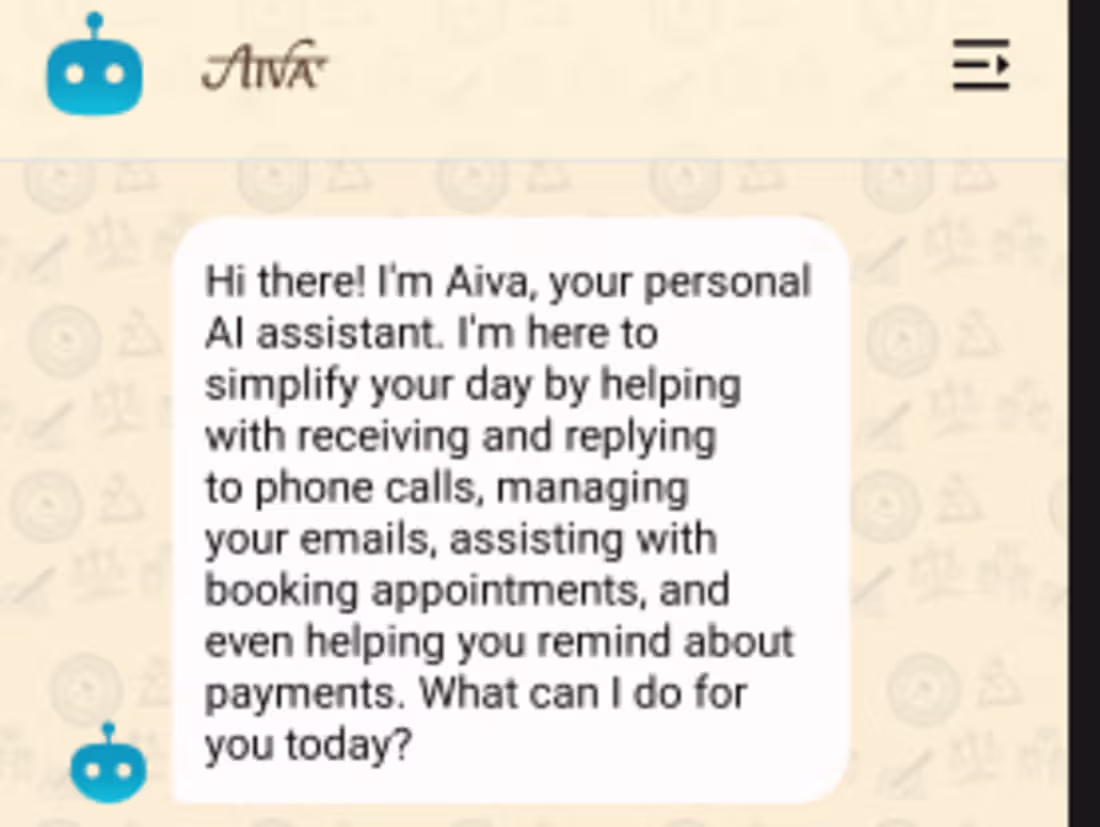 Cover image for Aiva - AI Virtual Assistant App Development