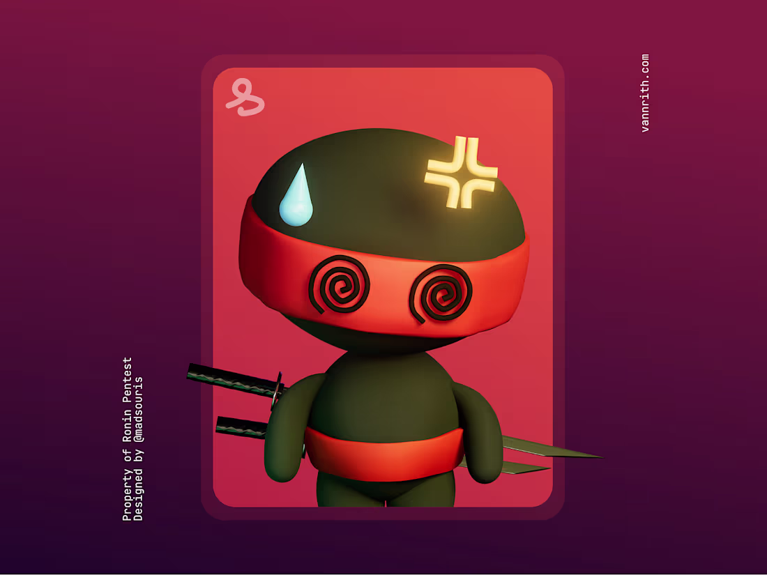 Cover image for Ronin Pentest 3D Sticker Pack