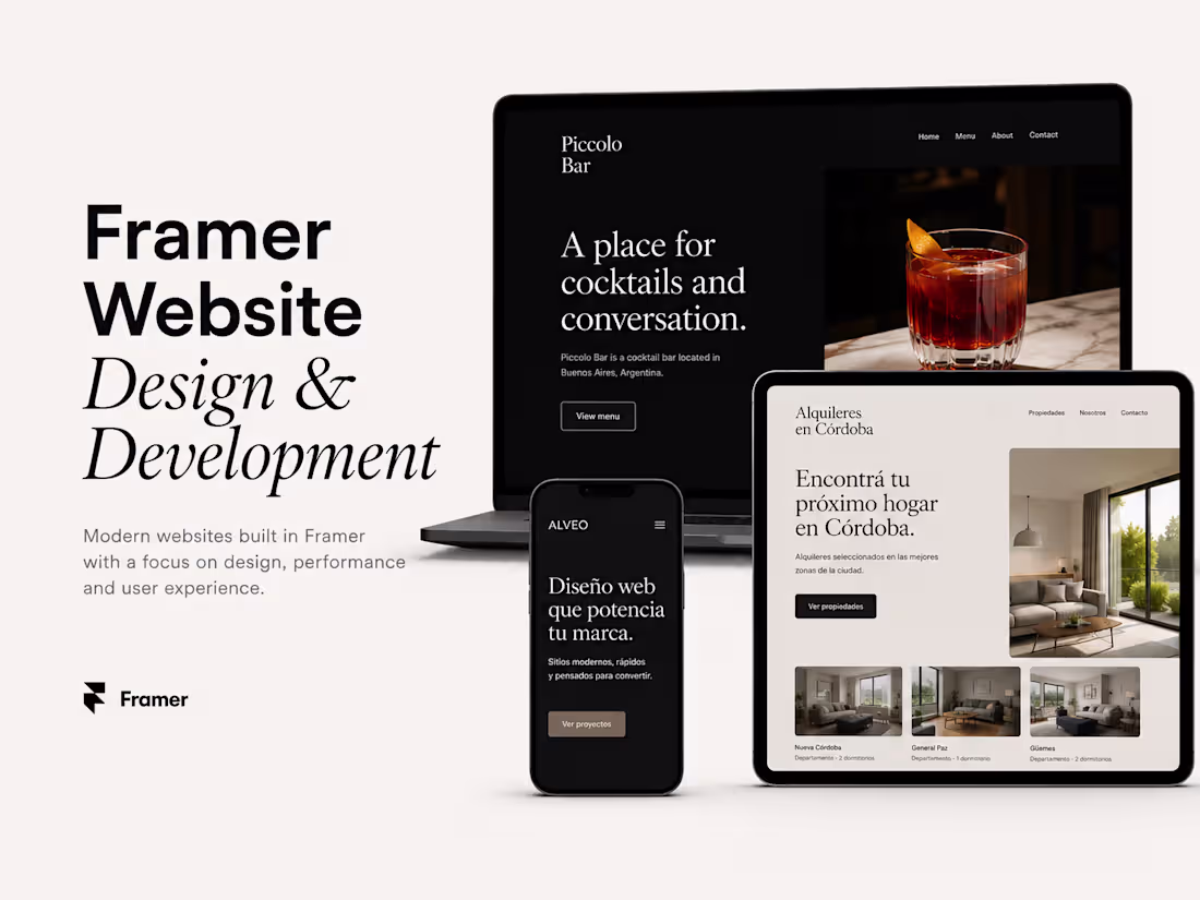Cover image for Framer Website Design & Development