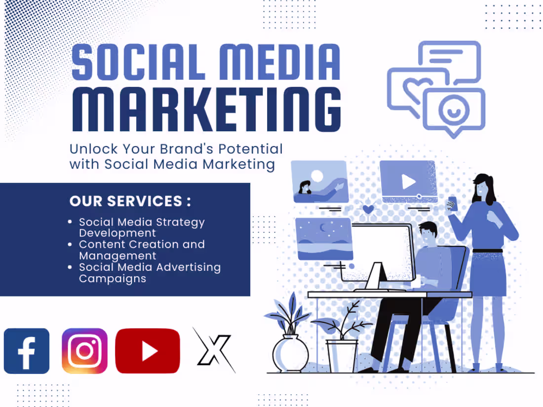 Cover image for Digital Marketing, Facebook Ads, Google Ads, Social Media Market