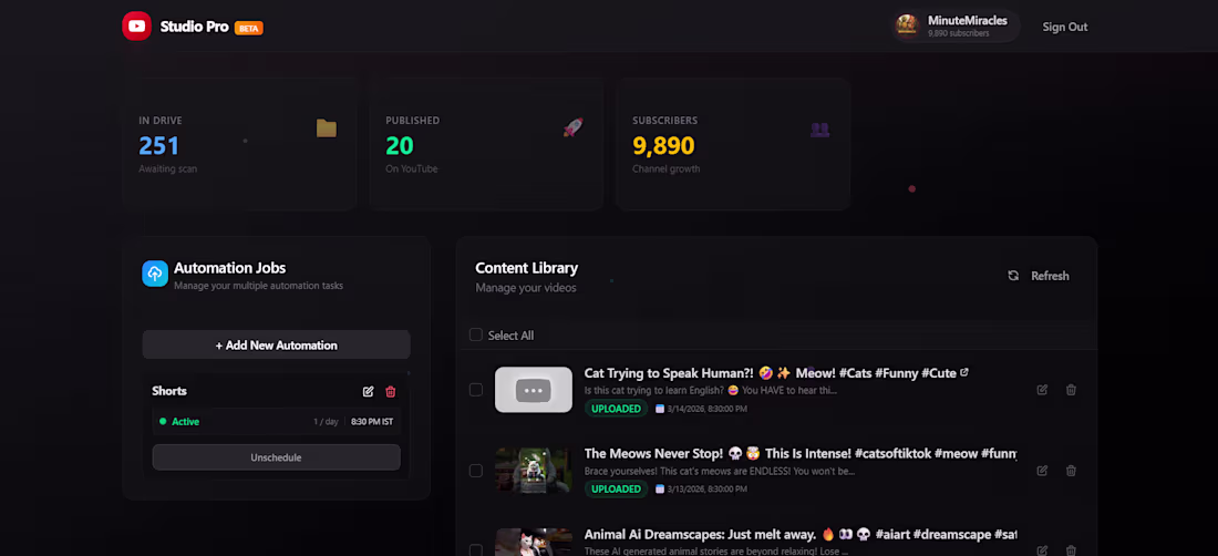 Cover image for Youtube Automation