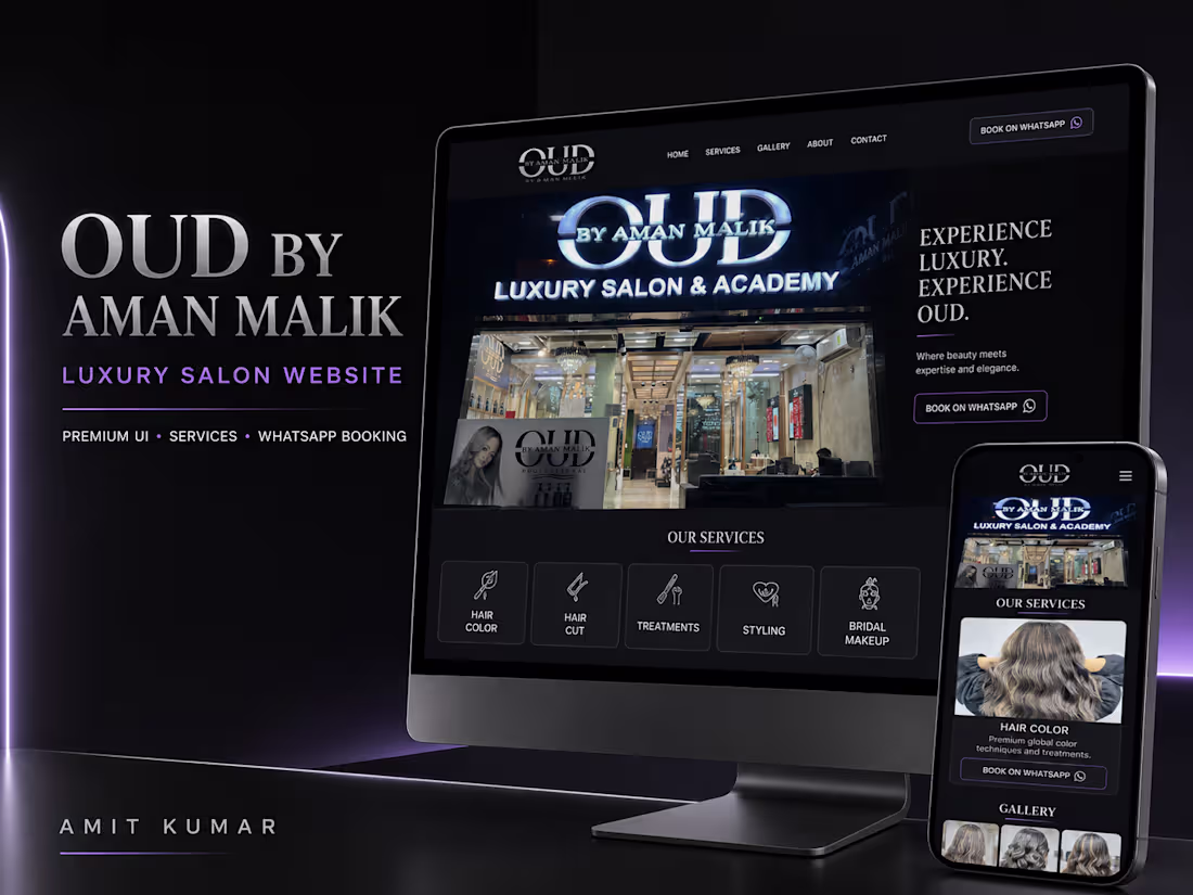 Cover image for Designed and developed a premium,