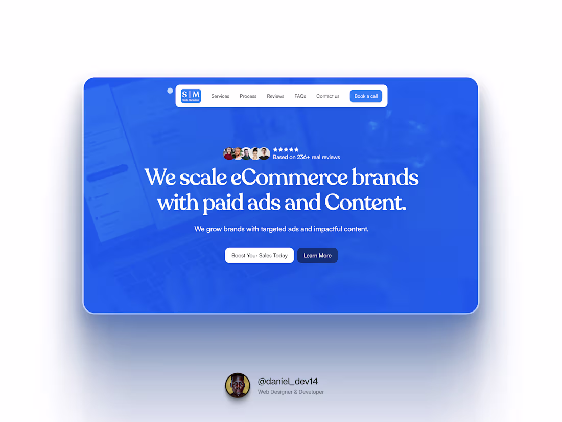 Cover image for Scale Marketing Website Redesign & Framer Development