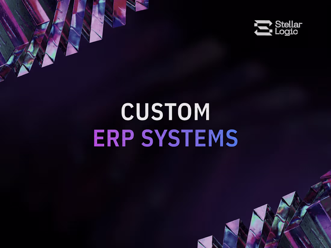 Cover image for Custom ERP & Internal Business Systems