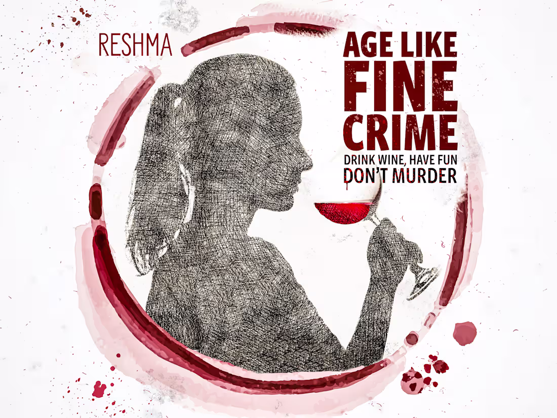 Cover image for Reshma — "Age Like Fine Crime" Podcast Artwork