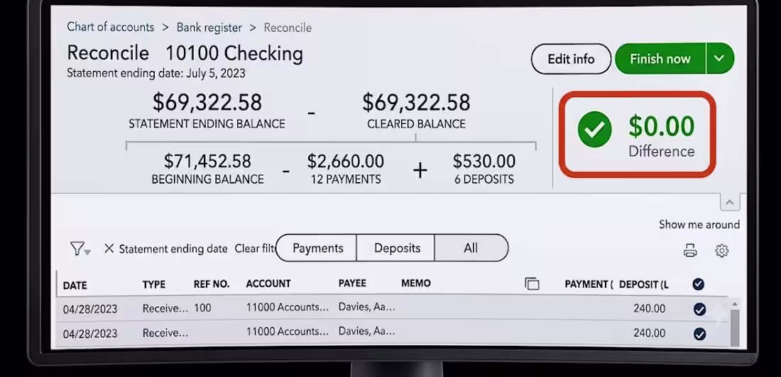 Cover image for Bank & Credit Card Reconciliation Expert | QuickBooks Online