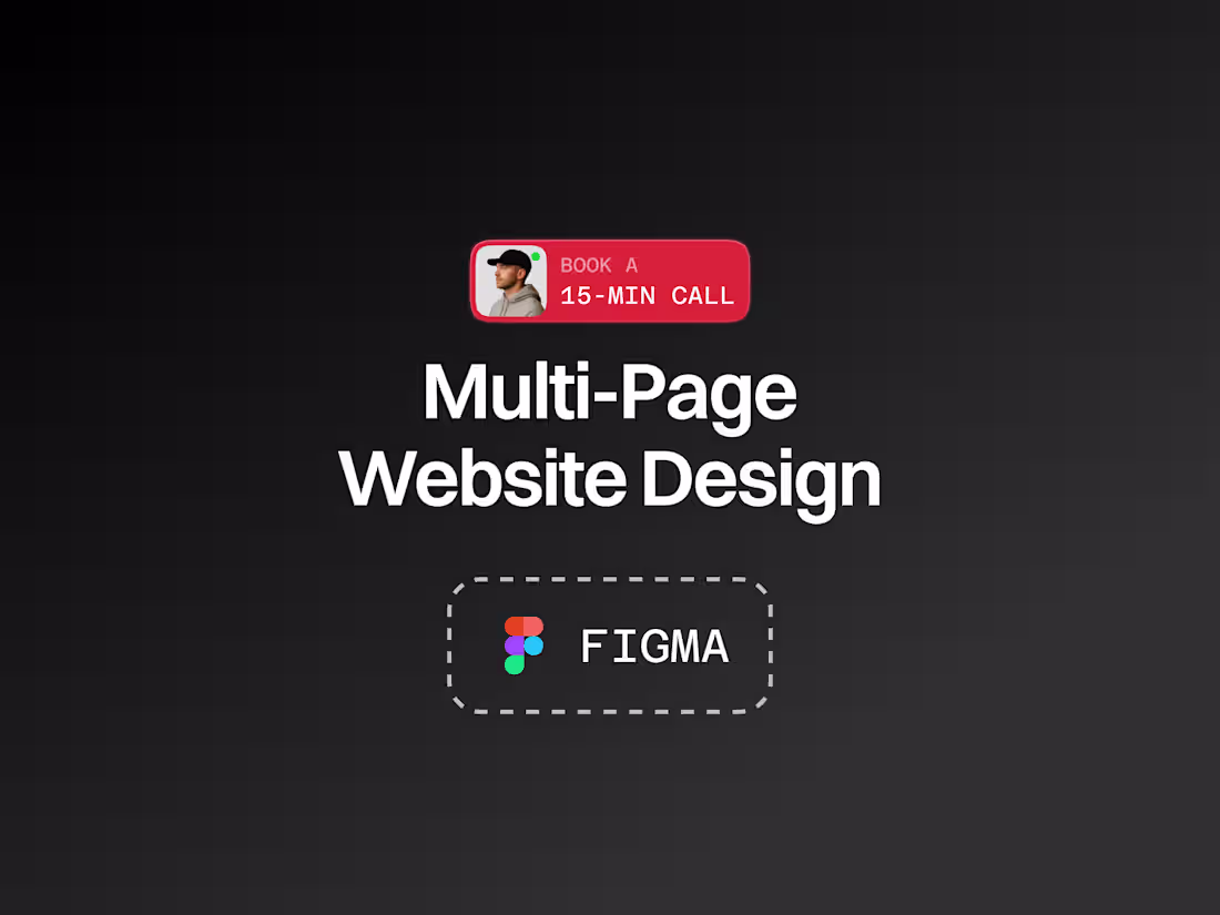 Cover image for Multi-Page Website Design