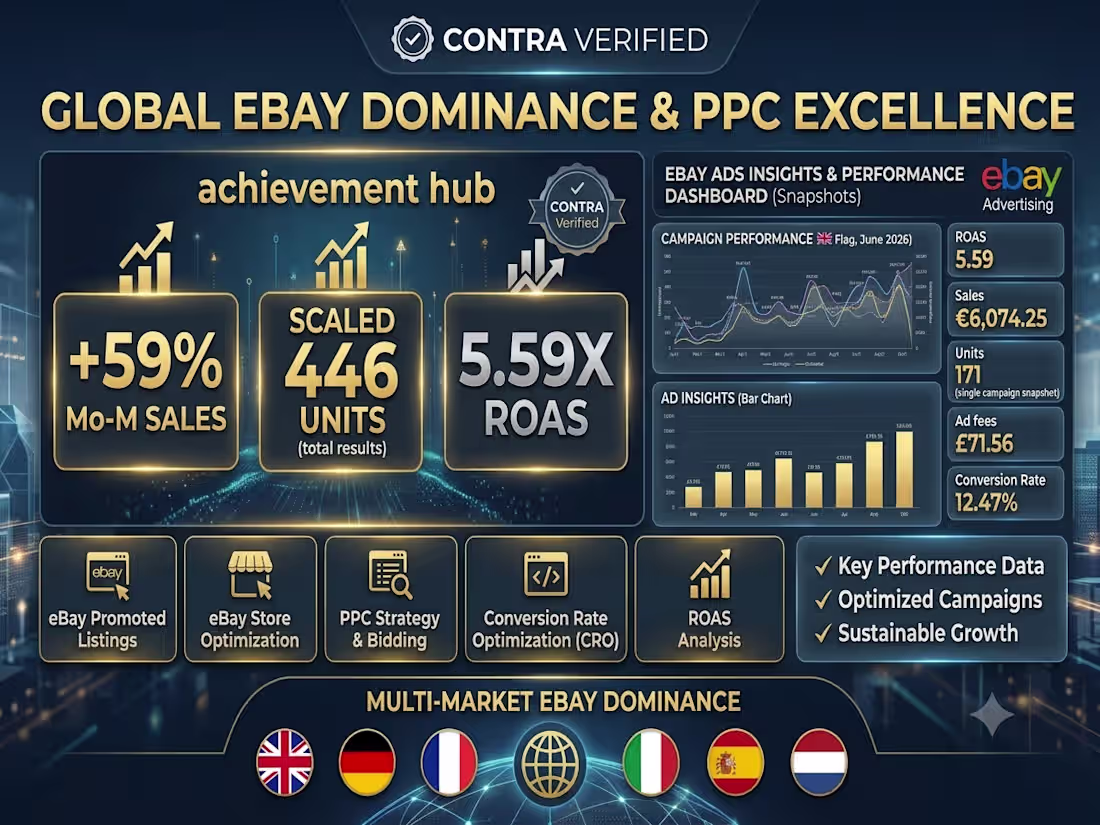 Cover image for eBay PPC Campaign Optimization –
