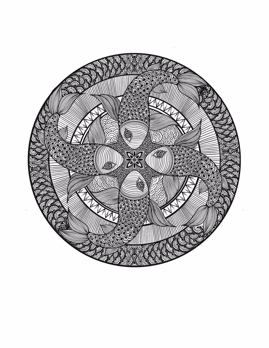 Cover image for I will create awesome line art,Kids/ adult colouring pages