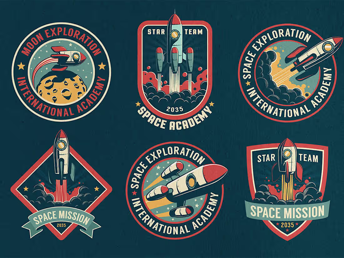 Cover image for Retro Logo or Badge 