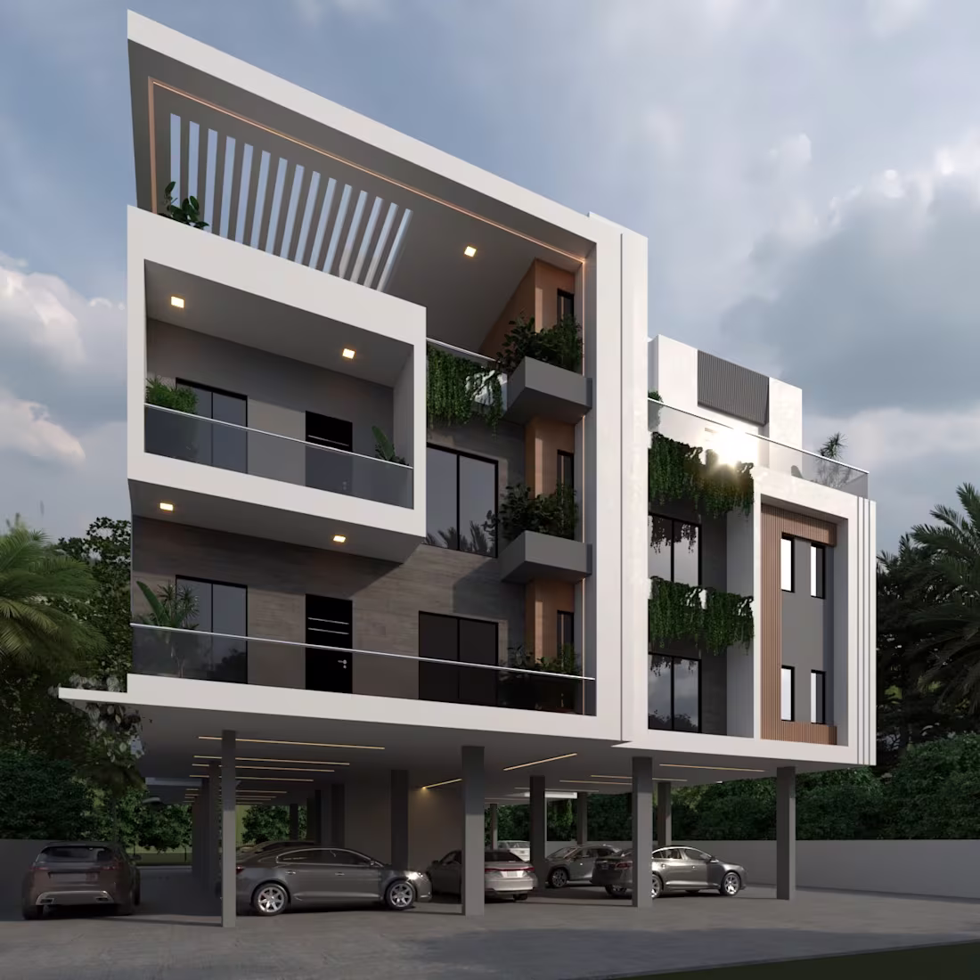 Cover image for Exploring modern residential architecture with SketchUp + V-...