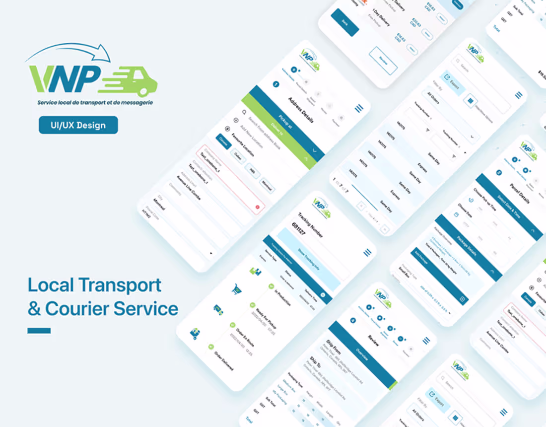 Cover image for Delivery & Tracking Management Web Portal Development