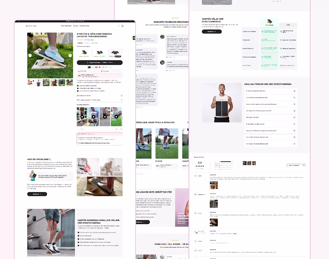 Cover image for Mock-up of Landing Page Developed