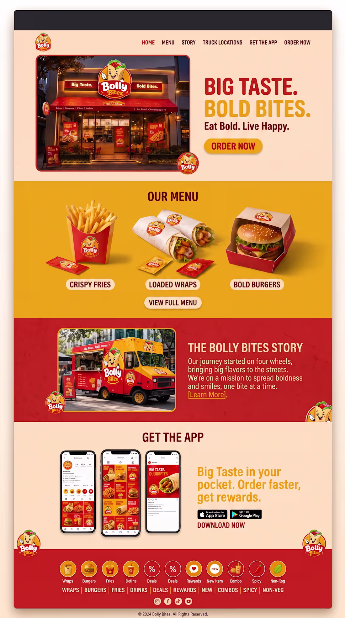 Cover image for Bolly Bites: Creating a Full-Scale Digital Ordering Platform 