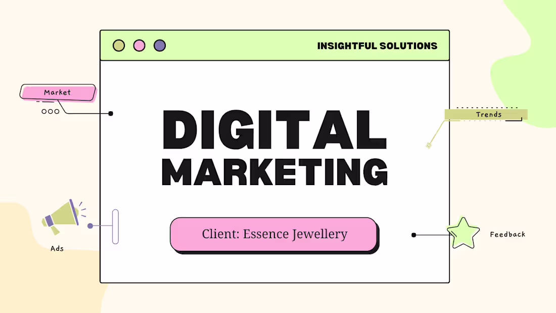 Cover image for Presentation Design-Digital Marketing