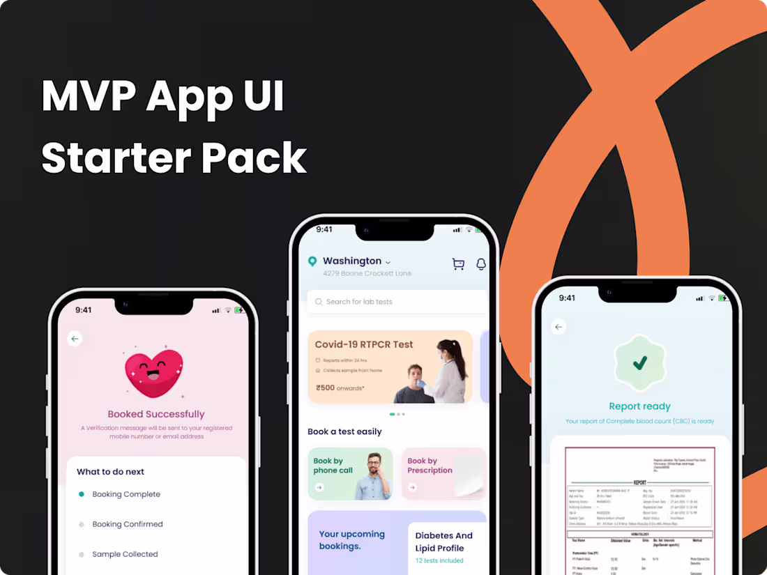 Cover image for MVP App UI Starter Pack
