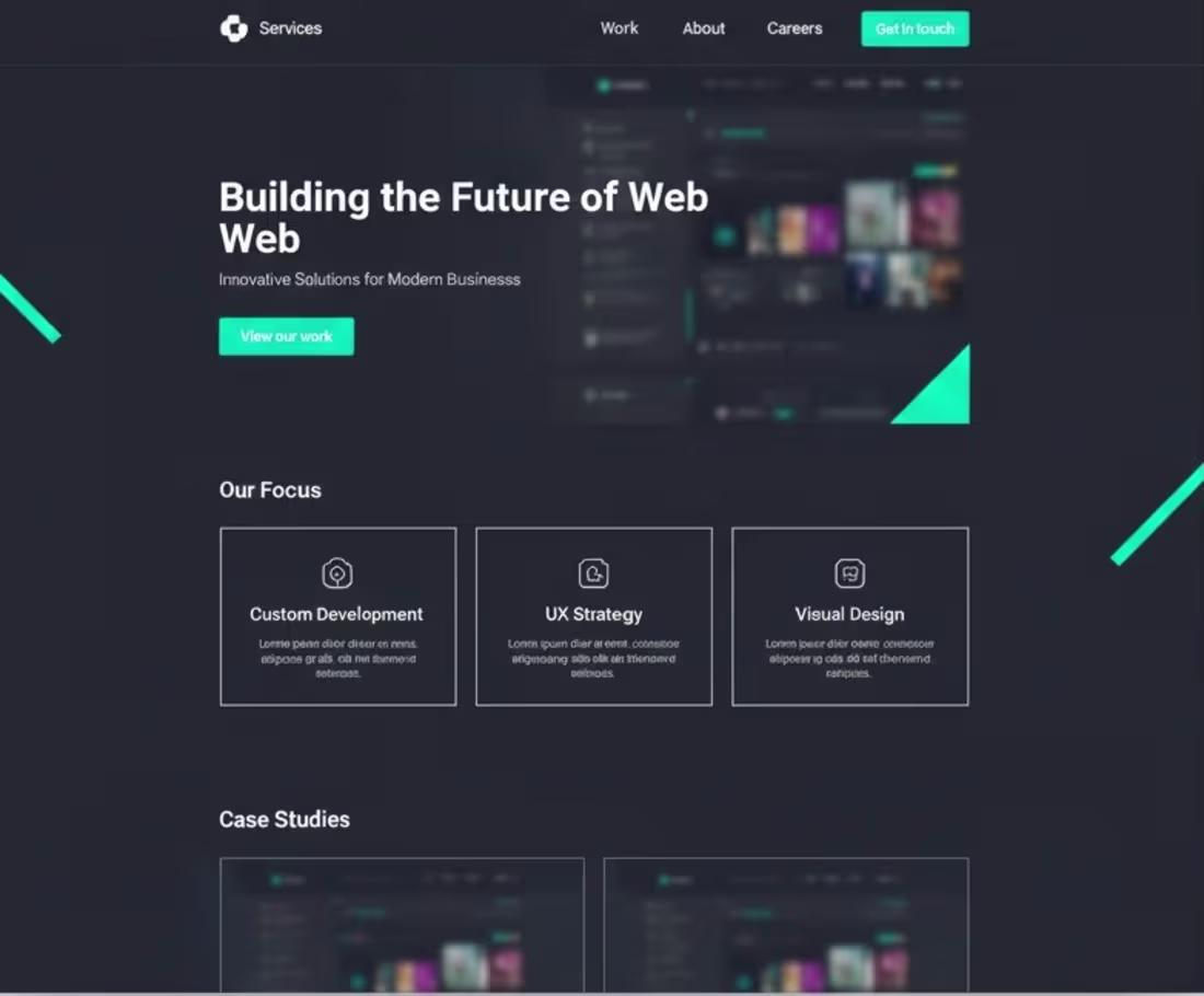 Cover image for Corporate Web Platform — UI/UX & Development This project sh...
