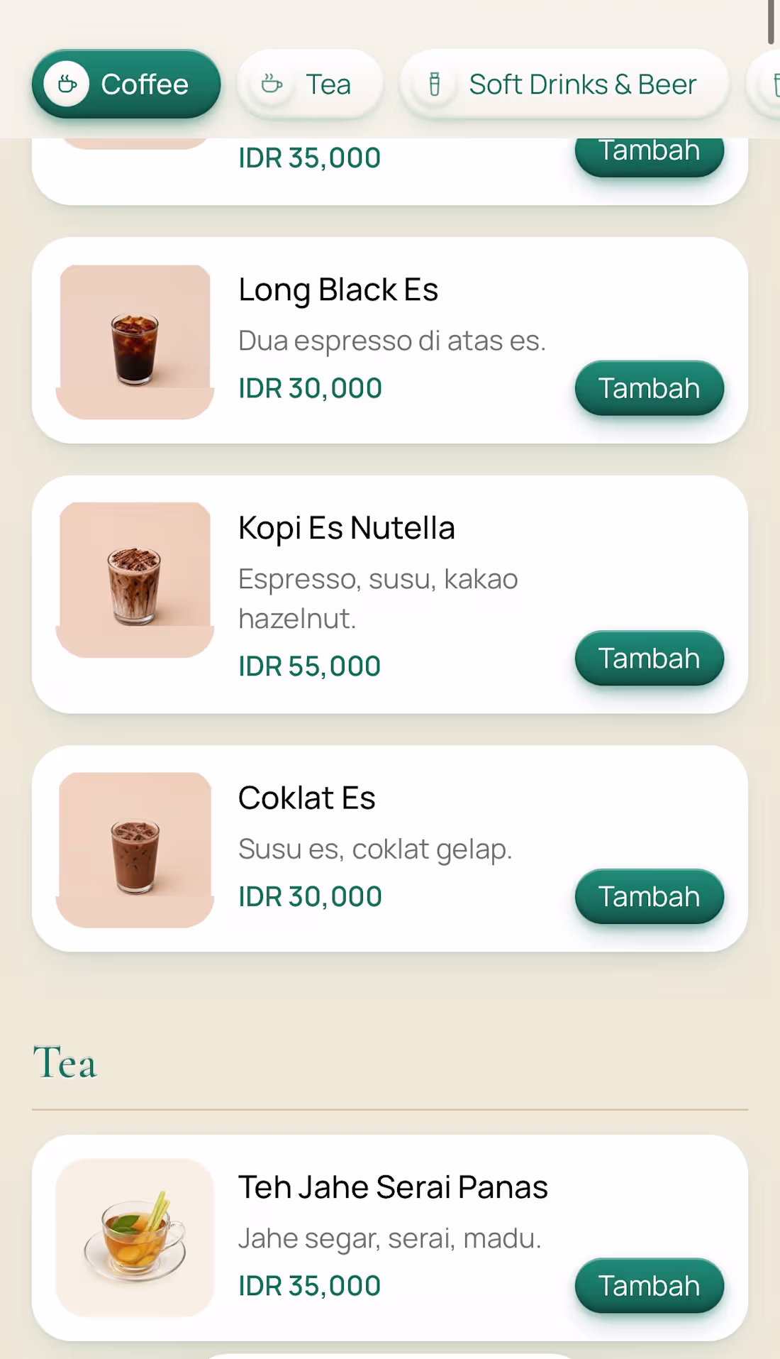 Cover image for Designed an AI-powered digital menu