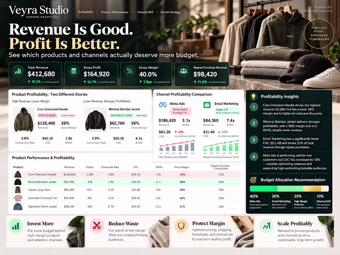 Cover image for E-commerce Product & Channel Profitability