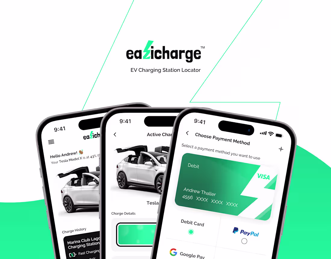 Cover image for Eazicharge: An EV Vehicle Charging Station Locator