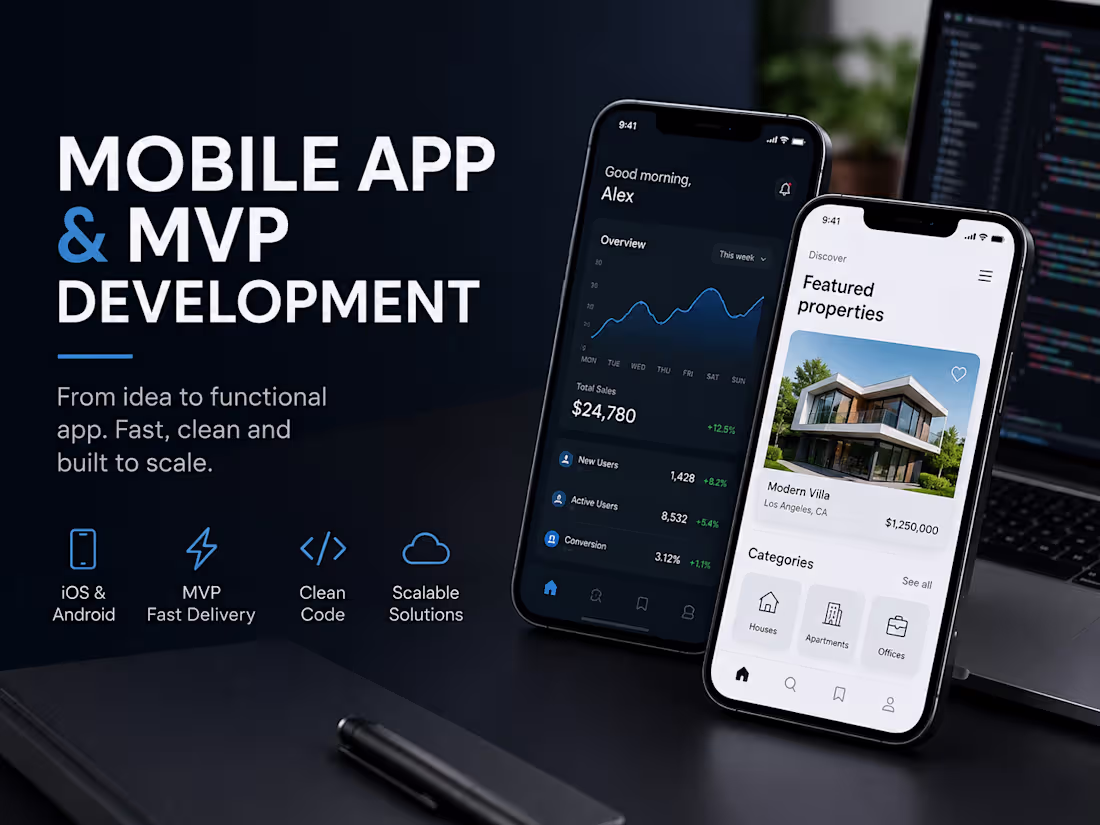 Cover image for Mobile App & MVP Development.