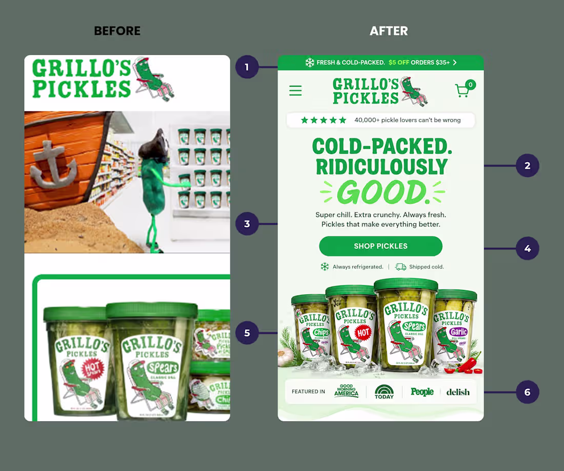 Cover image for STORE REDESIGN
Before & After Shopify