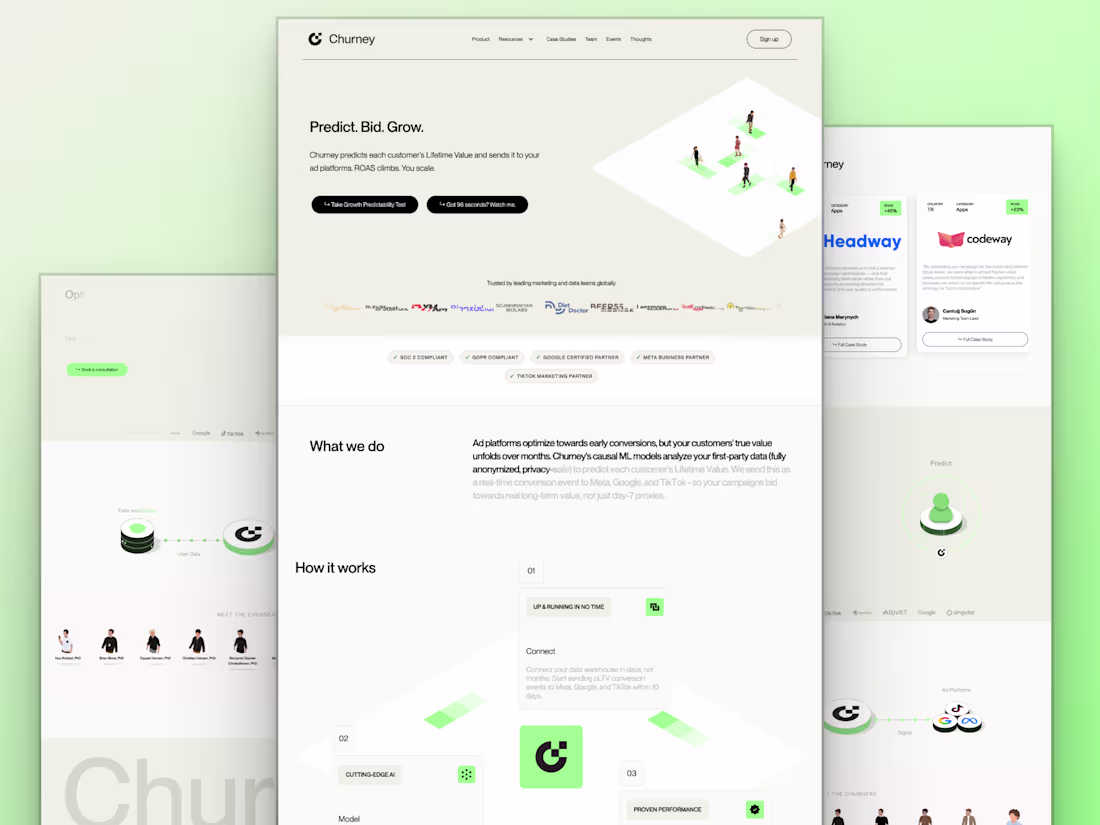 Cover image for Customer Retention SaaS Website Design